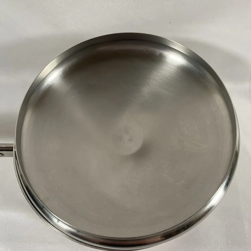 Revere Ware 1 Qt Quart Copper Bottom Sauce Pan, Lid Clinton 96 g Stainless Steel